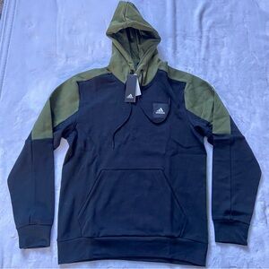 Mens Adidas Athletic Hooded Sweatshirt New Med